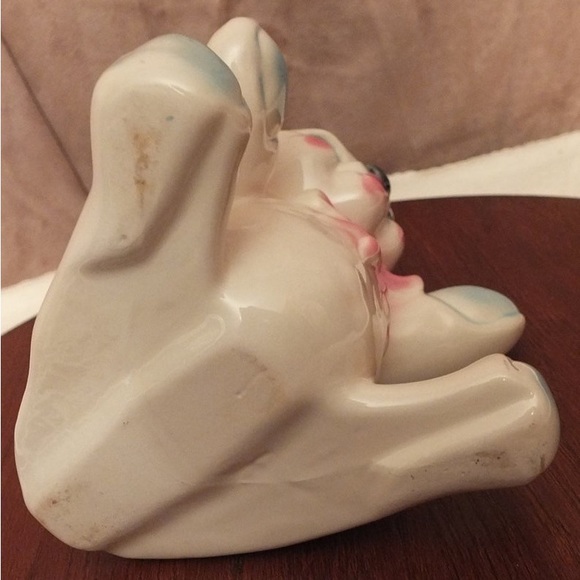 Vintage Teddy Bear Hug Baby Planter - Picture 3 of 5